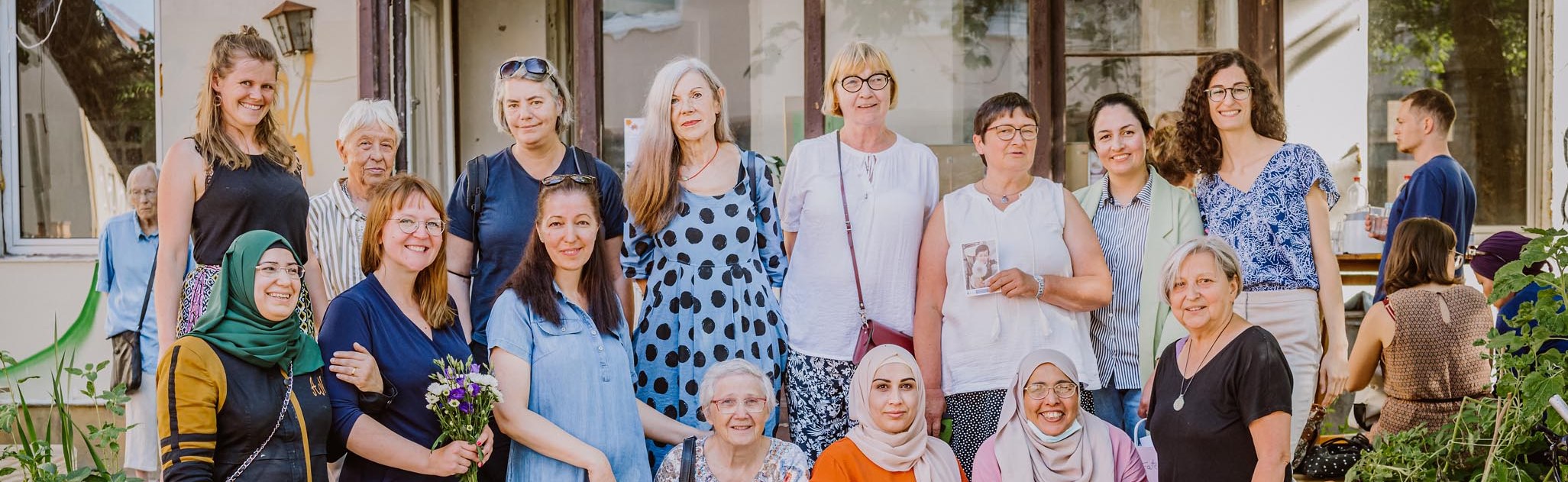 Ein Foto der am Projekt beteiligten Frauen