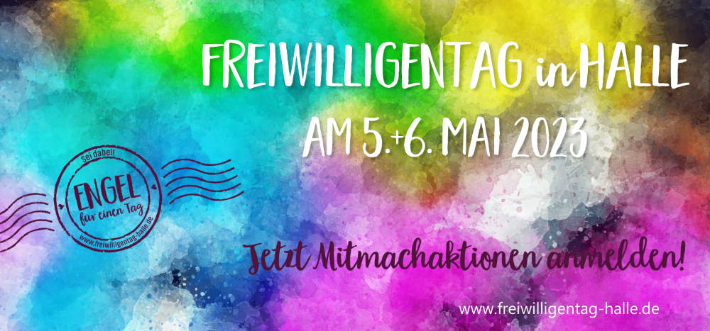 Freiwilligentag am 5. und 6. Mai – ab sofort Mitmachaktionen anmelden