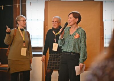 Vereinsforum Halle 2023 - Rasante Vernetzung - Sulamith Fenkl-Ebert erklärt die Methode