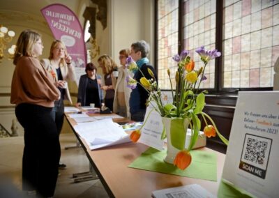 Vereinsforum Halle 2023 - Anmeldetisch