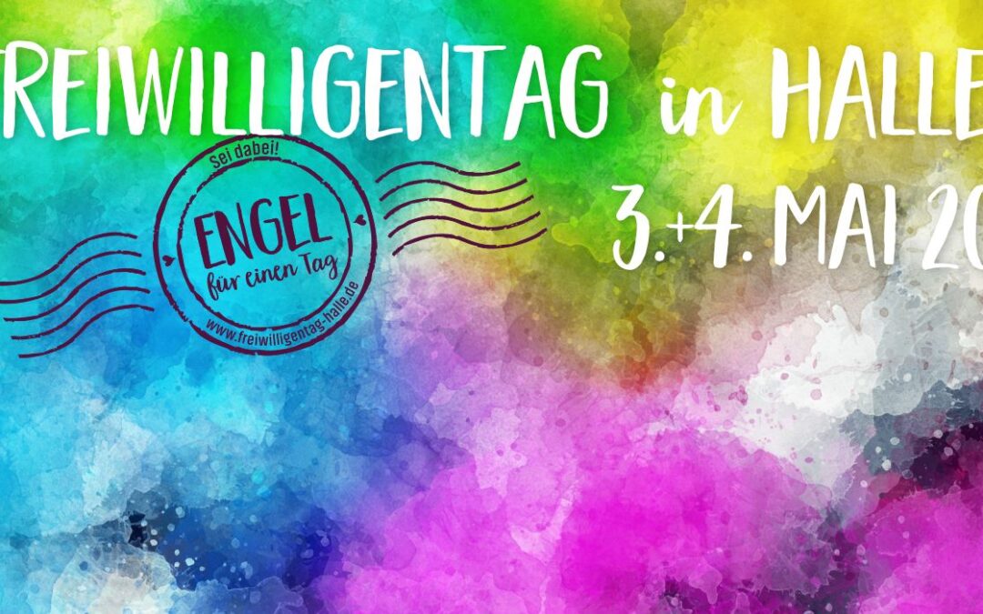 Freiwilligentag am 3. und 4. Mai – ab sofort anmelden