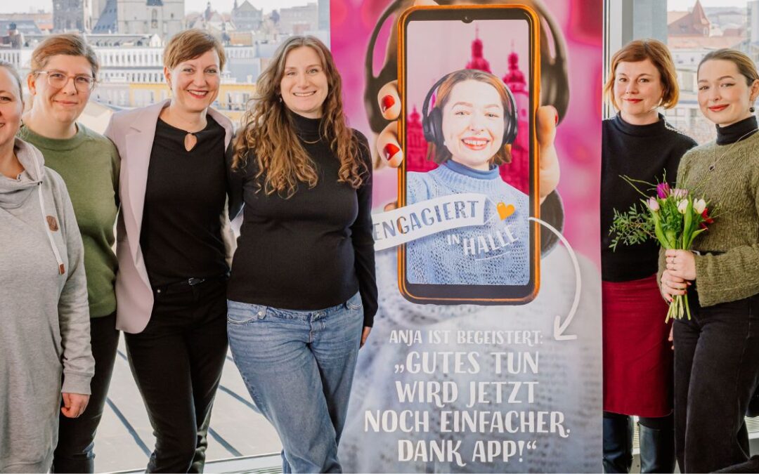 6 Monate Engagement-App Halle – Ein digitaler Erfolg für freiwilliges Engagement