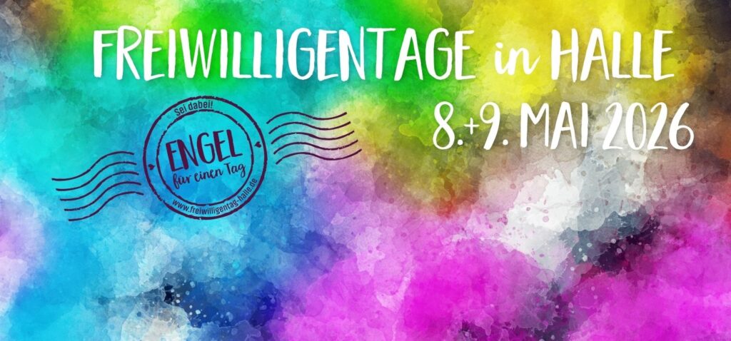 Freiwilligentag am 8. und 9. Mai – ab sofort anmelden 😇