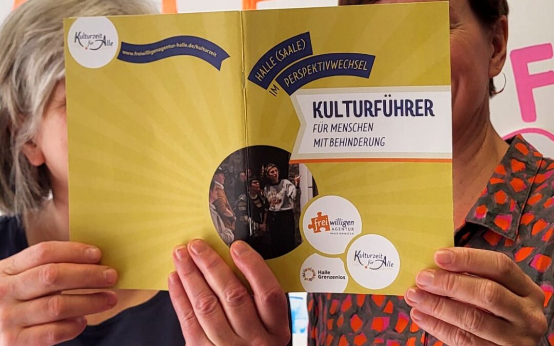 Neuer inklusiver Kulturführer erschienen: „Halle im Perspektivwechsel“