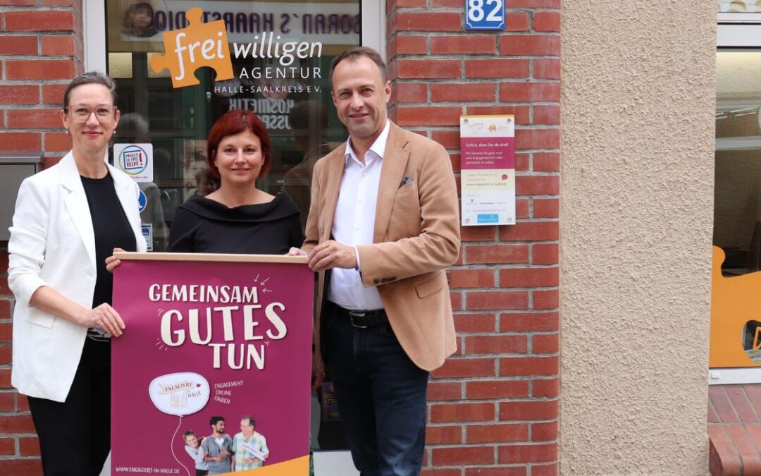 Gemeinsam für mehr Engagement in Halle und der Region:  GISA und Freiwilligen-Agentur starten Kooperation